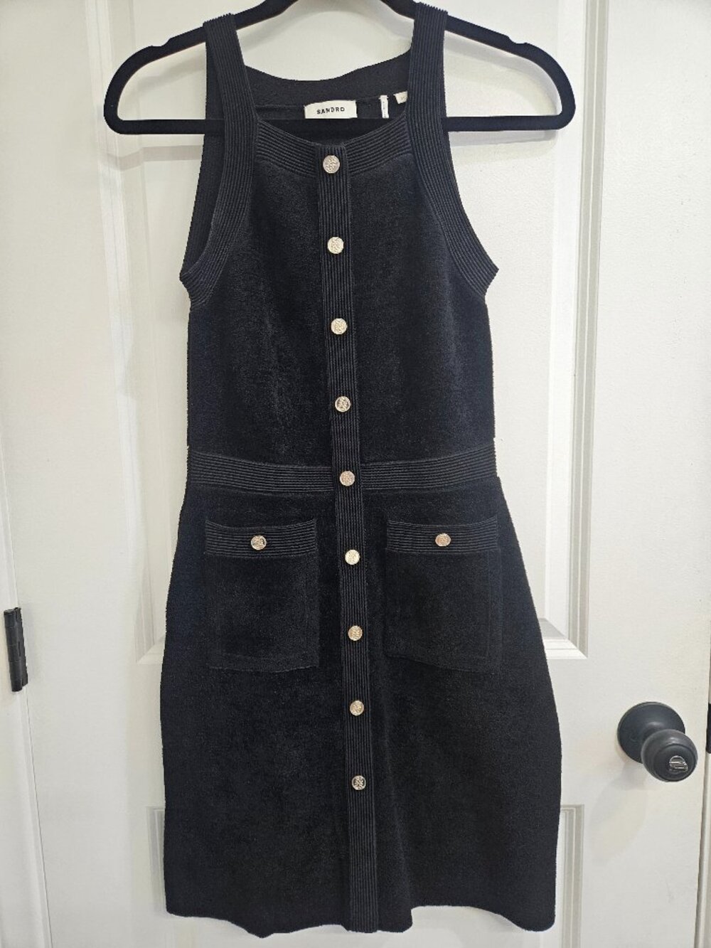 Sandro Minnesota Knit Mini Dress